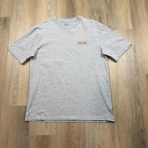 Palace Skateboards Shirt Mens XL Gray The Flinstones Caveman Appetite Cartoon